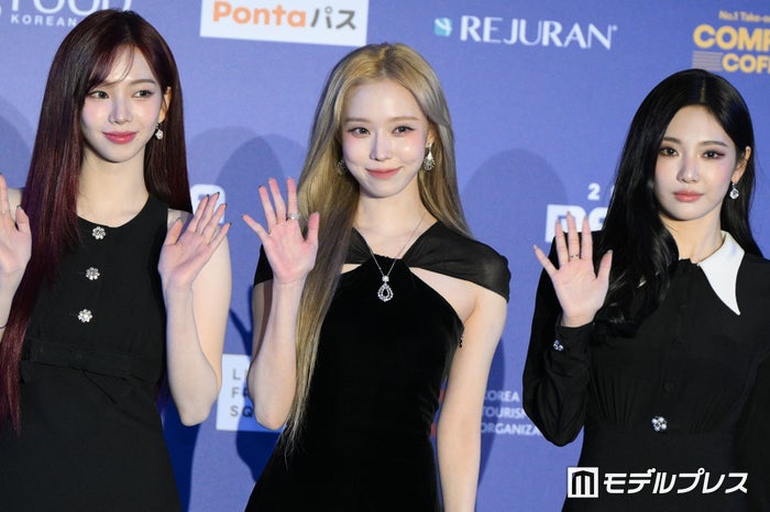 aespa「Whiplash」ランウェイウォークでも魅せる迫力ステージ ジゼルはサングラス着用【2024 MAMA AWARDS DAY2】