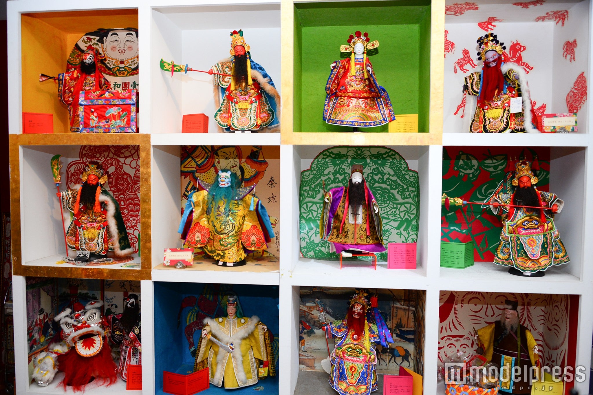 台湾伝統の「布袋劇」の人形（C）女子旅プレス