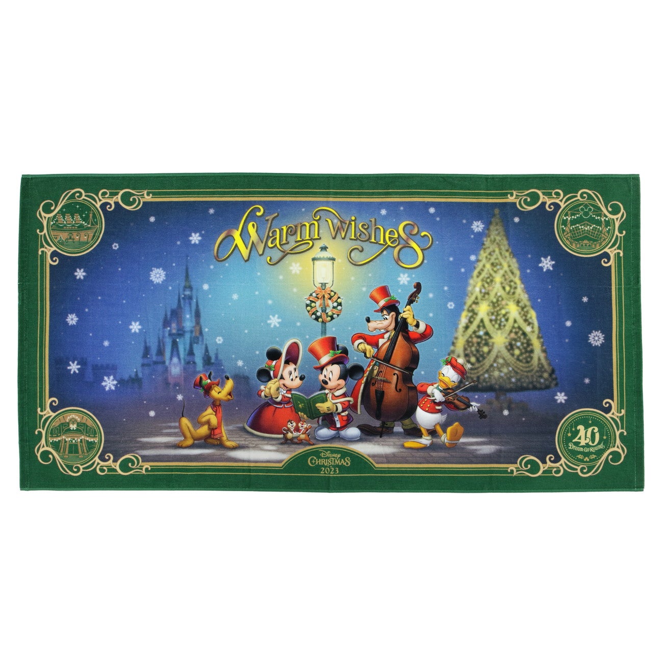 ワイドバスタオル ¥3,600（C）Disney