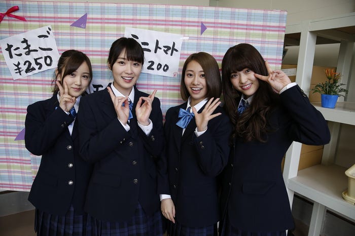 (左から)星野みなみ、高山一実、桜井玲香、松村沙友理 (C)NHK