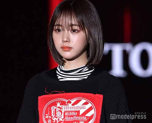 「恋とオオカミには騙されない」なえなの、SEXY網タイツで大人の色気<TGC2021 S/S>