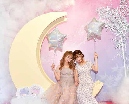 キキ&ララがファンタジックな夢の世界へ誘うアート空間「LittleTwinStars MILKYWAY MUSEUM -T A N A B A T A-」開催