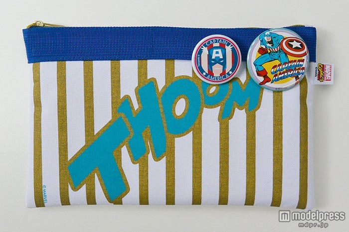 マーベル・キャプテンアメリカ/ポーチM(税抜き¥2700)(C)Marvel2015