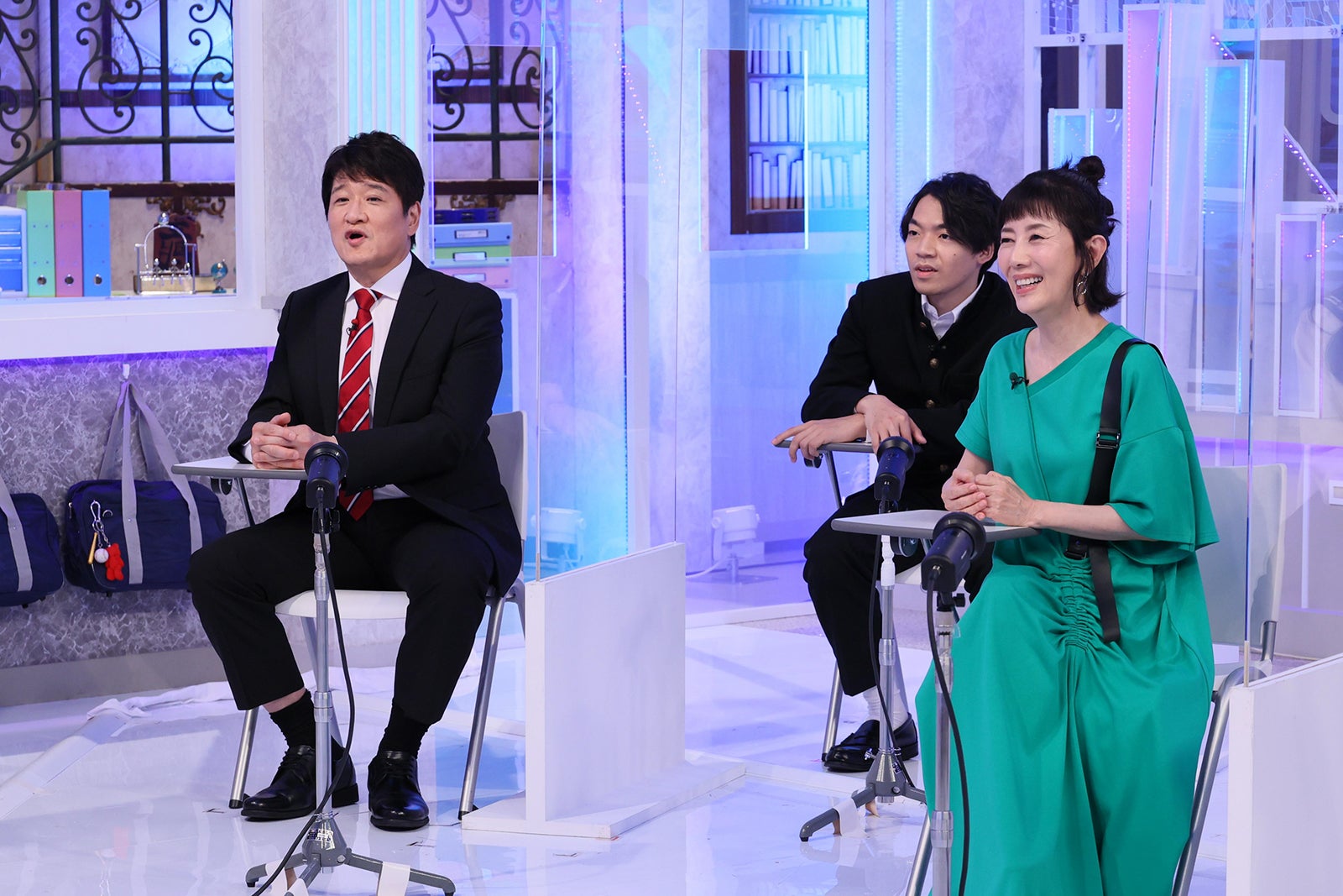 林修、伊沢拓司、戸田恵子 （C）テレビ朝日
