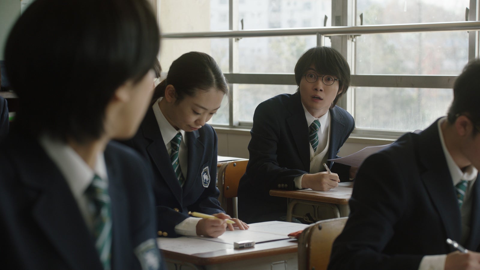 神木隆之介／新TVCM「テストの解答」篇より（提供写真）