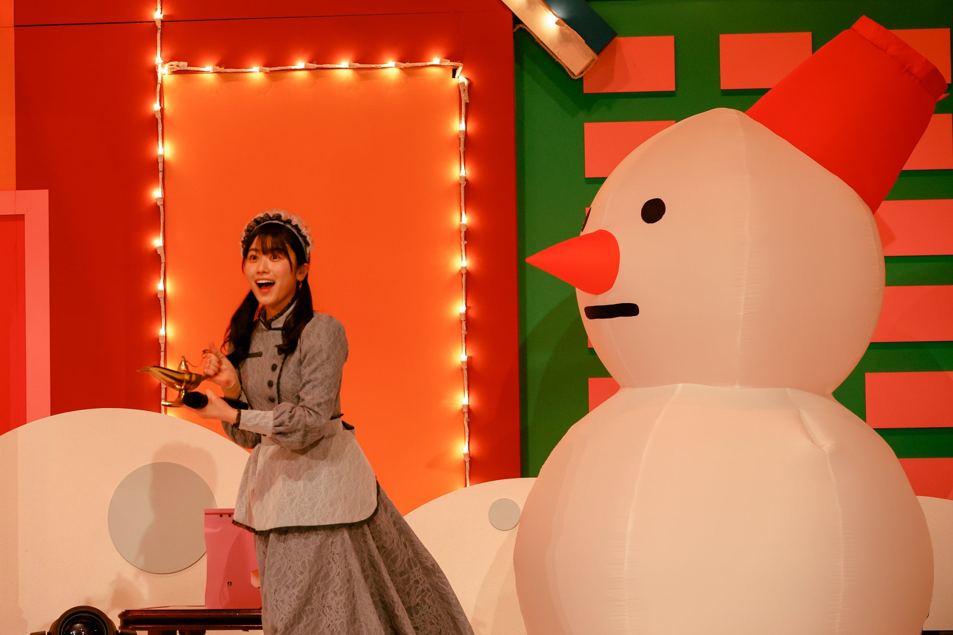 「ひなくり2020～おばけホテルと22人のサンタクロース」（提供写真）