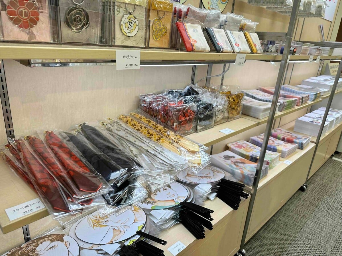 目移りしてしまいそうなグッズコーナー