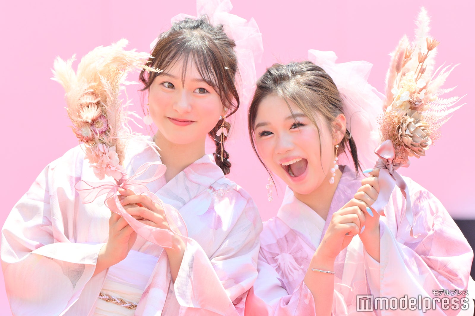 寺島季咲・中島結音（C）モデルプレス