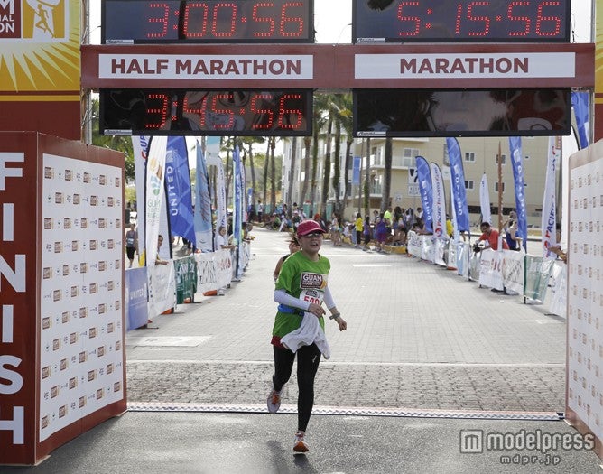 島田晴香（C）グアムインターナショナルマラソン