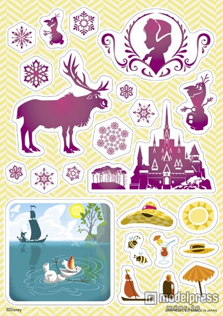 H賞デコレーションステッカー（C）Disney