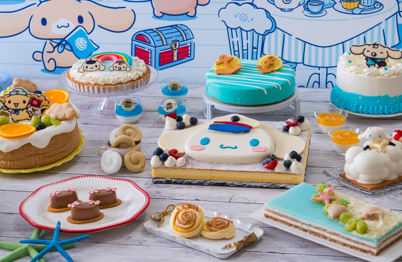 シナモロールのマリンスイーツクルーズ／提供画像