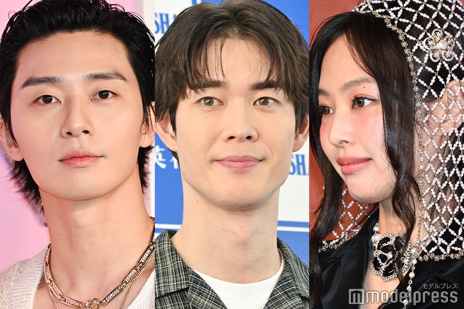 宮沢氷魚、パク・ソジュンとの「パラサイト」ペアショット公開 BLACKPINKジェニーらとも密着撮影