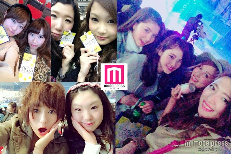 #モデルプレス神戸コレクション　神戸コレクション会場で写メ投稿ツイートイベントに参加してくれた皆様。ありがとうございます。