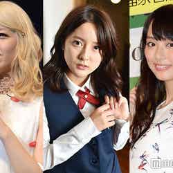 5月9日に一番読まれたニュースは？／（左から）Ami、生田佳那、内田理央（Ｃ）モデルプレス