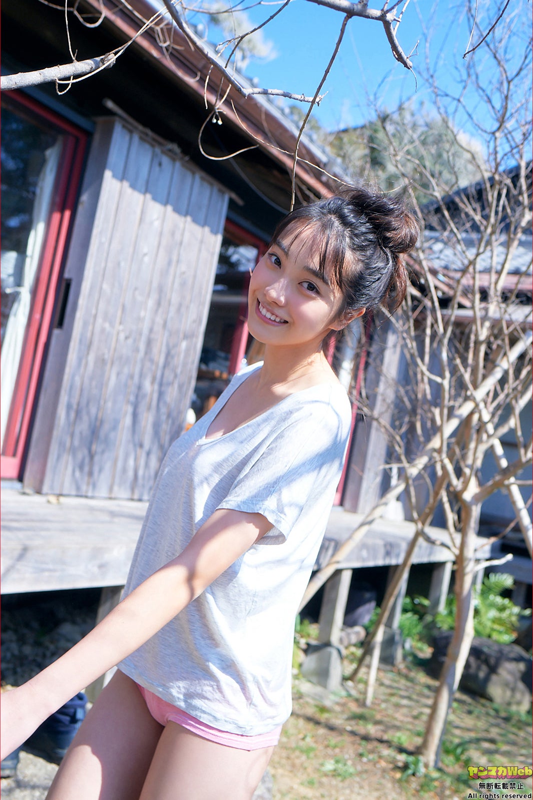 福田ルミカ（C）岡本武志 ／ヤンマガWeb