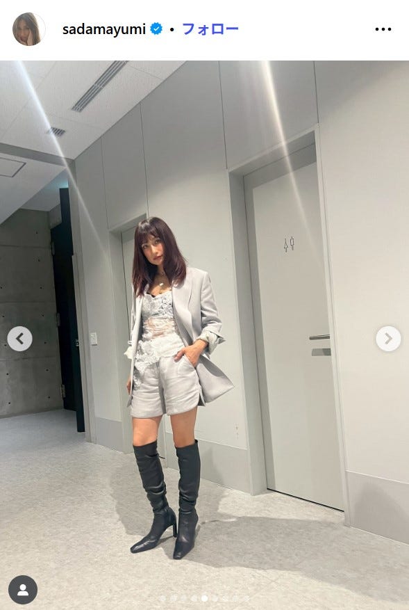 佐田真由美Instagramより