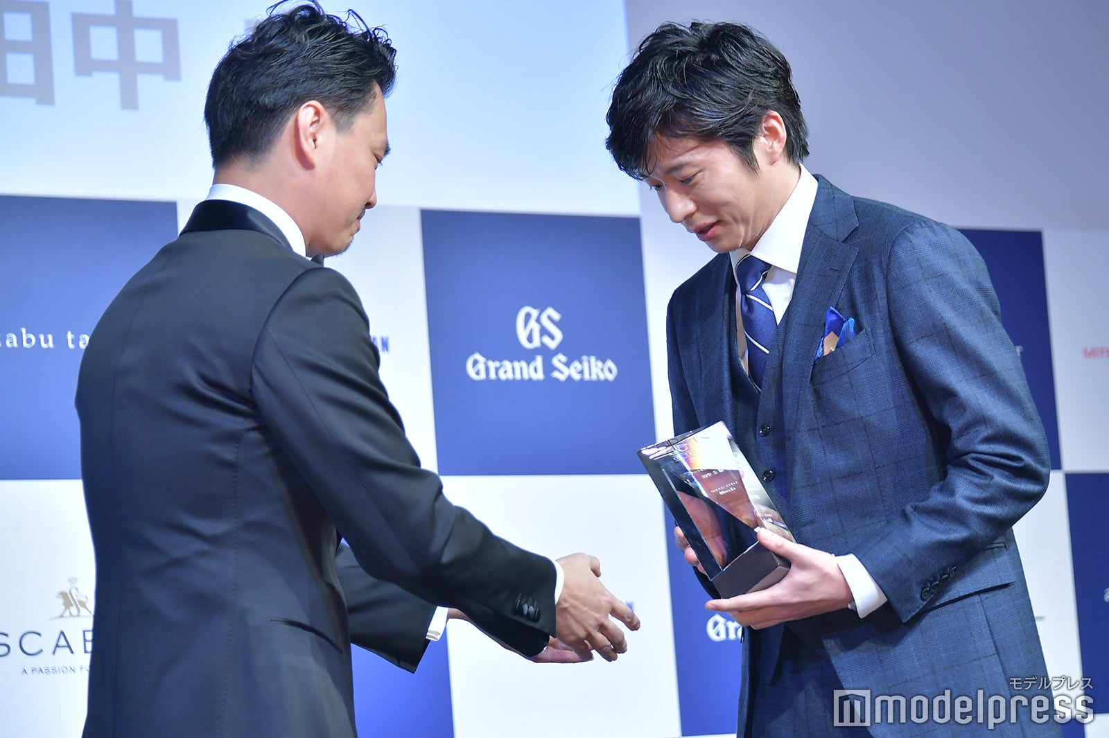 「SUITS OF THE YEAR 2018」アート＆カルチャー部門を受賞した田中圭（C）モデルプレス