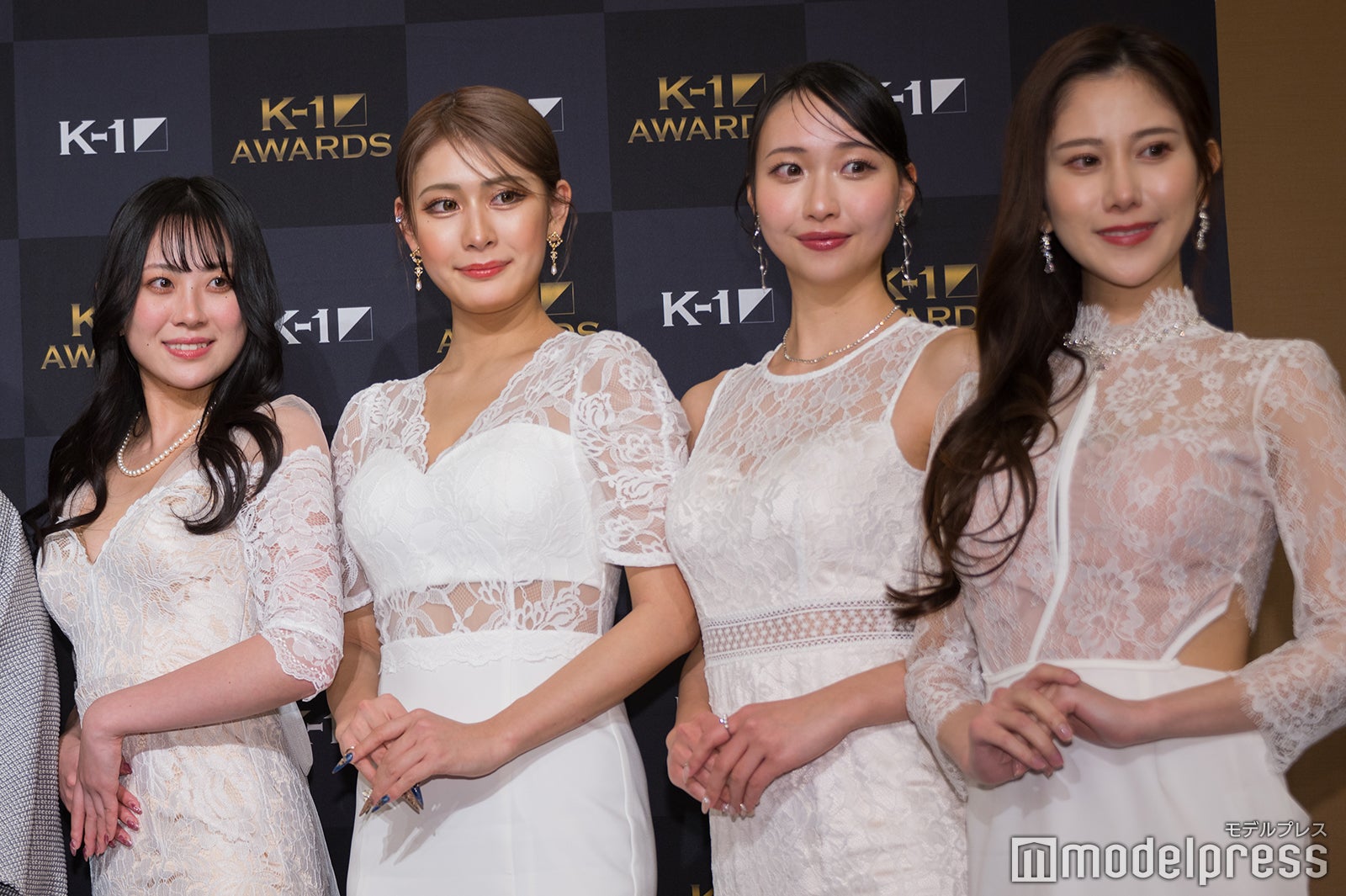 （左から）前田まはる、波北果穂、一ノ瀬のこ、名取くるみ（C）モデルプレス