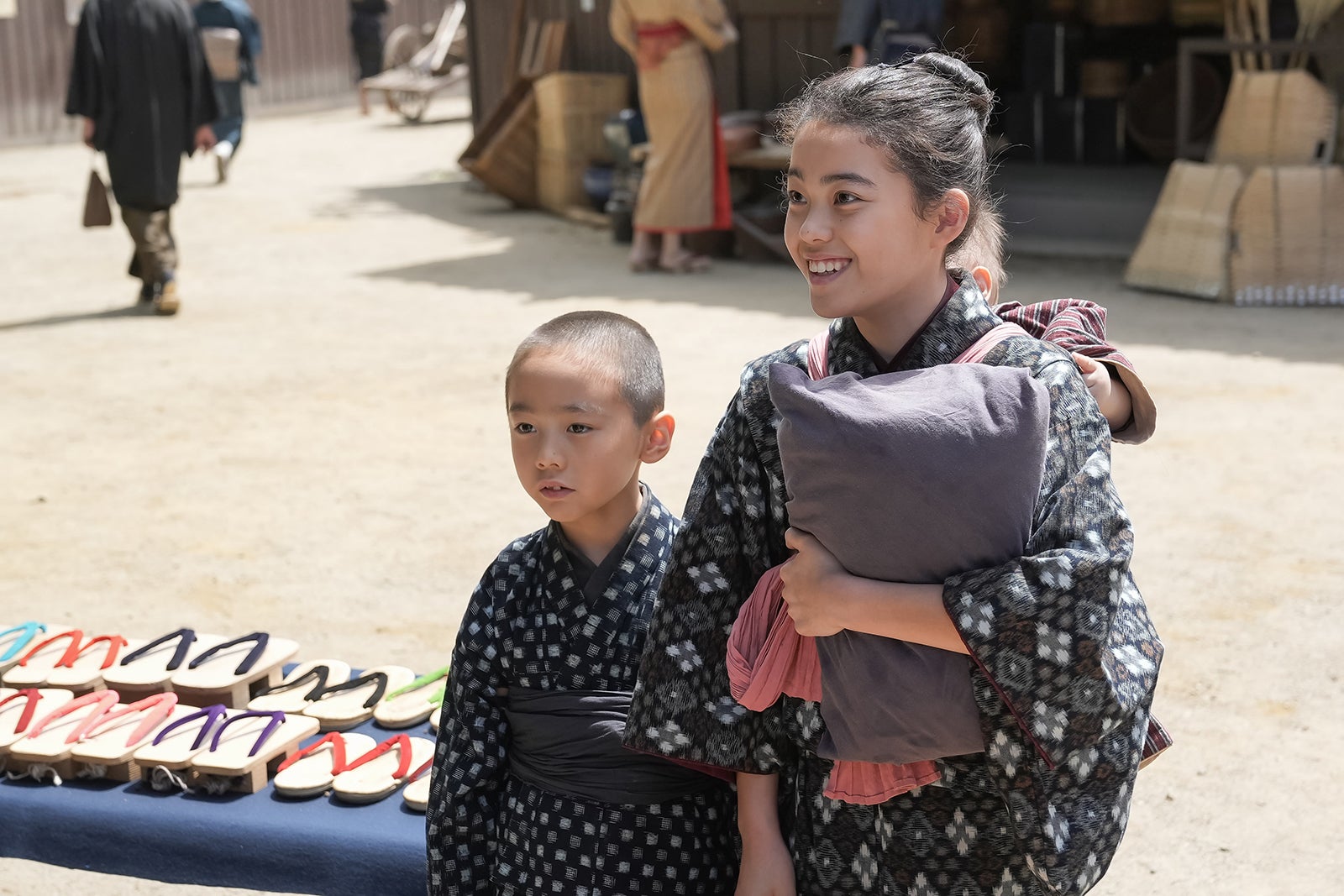 村上蘭ら「ブラッサム」第1話（C）NHK