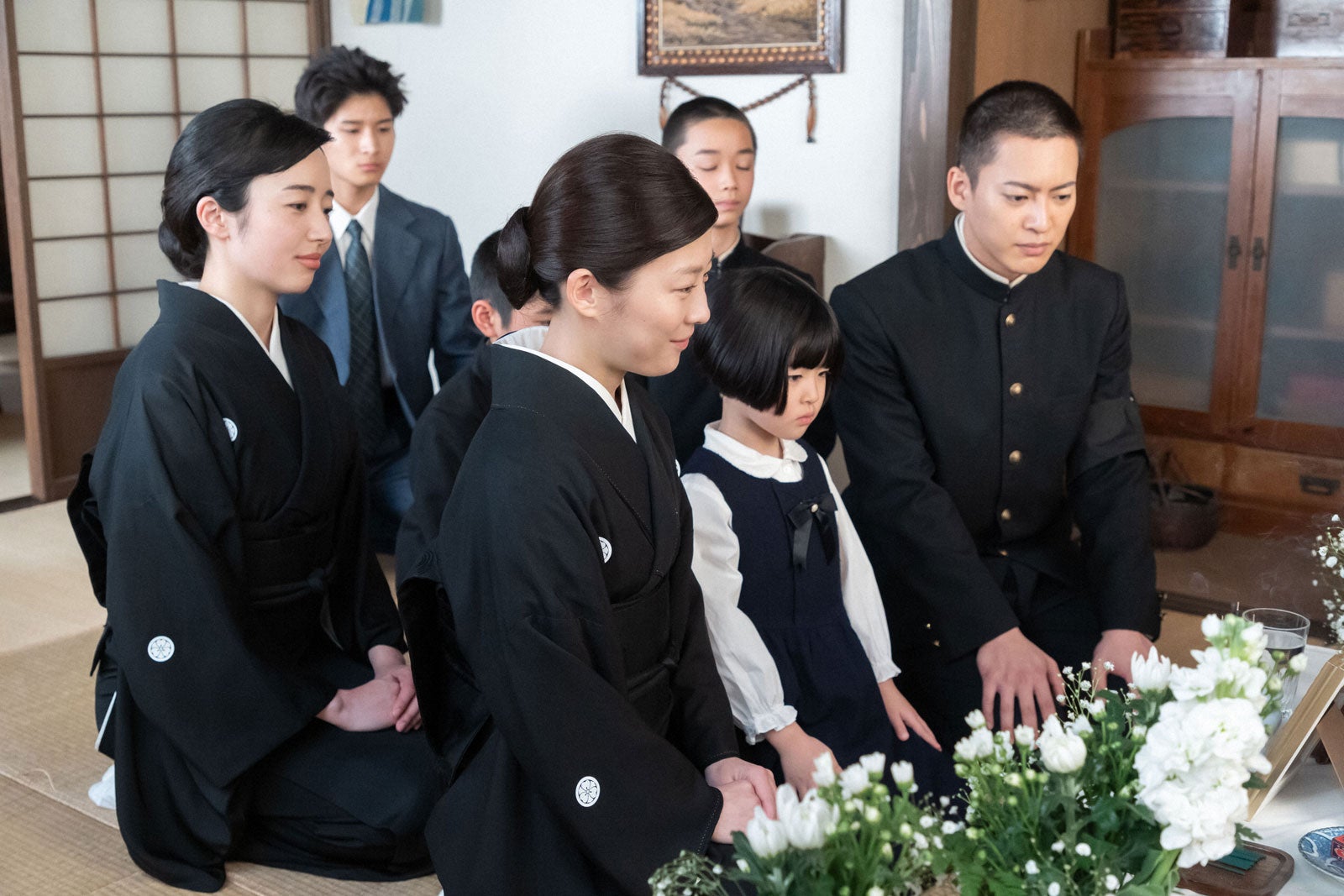 森田望智、和田庵、伊藤沙莉、三山凌輝「虎に翼」第60話（C）NHK