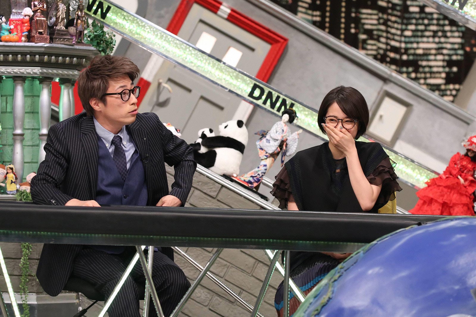 田村淳、広瀬すず／画像提供：フジテレビ