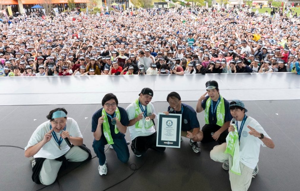 フィッシャーズ、1725人とかくれんぼで世界記録「本気でやった」