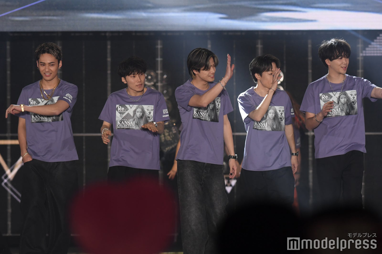 ひゅうが、あむぎり、やまと、ゆうた、うらた／コムドット（C）モデルプレス