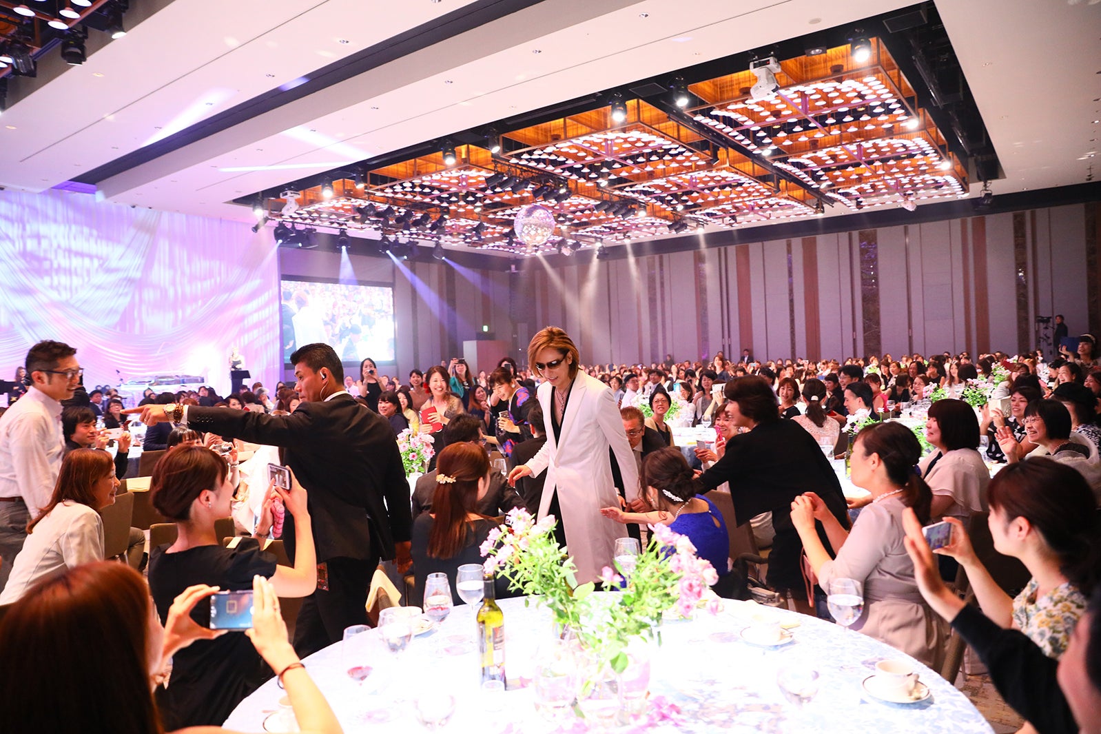 「EVENING WITH YOSHIKI 2018」の様子（提供写真）