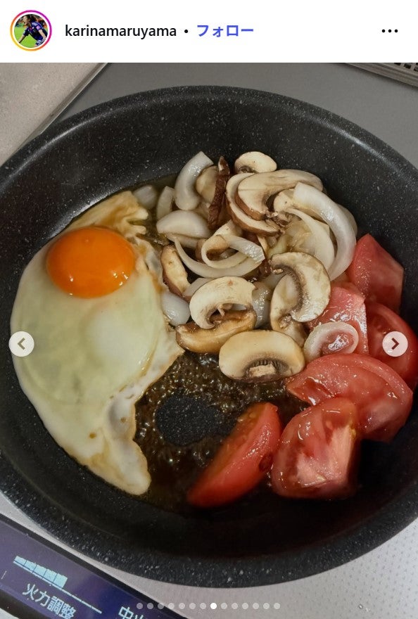 丸山桂里奈instagramより