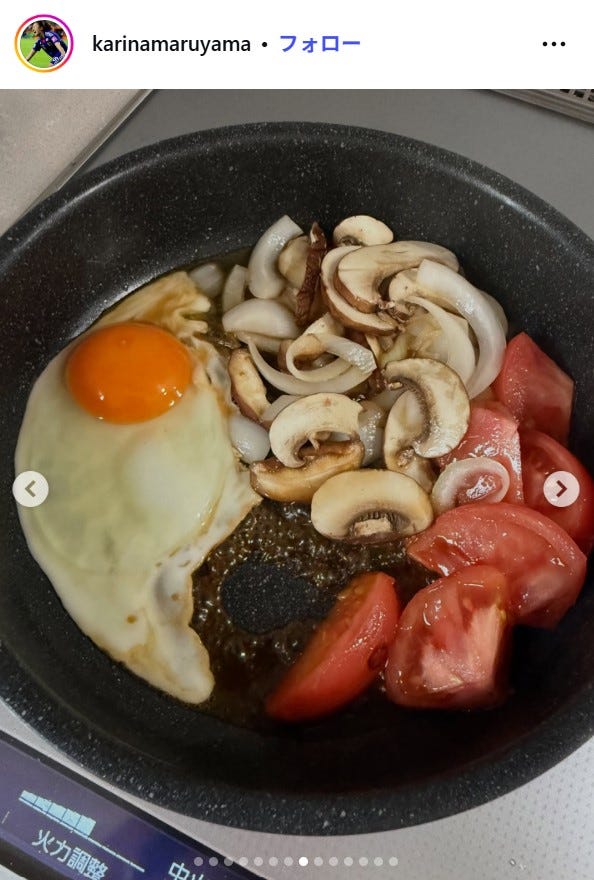 丸山桂里奈instagramより