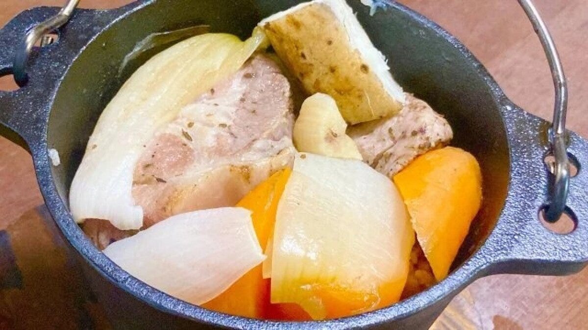 ダイソー　ダッチオーブン　使用例