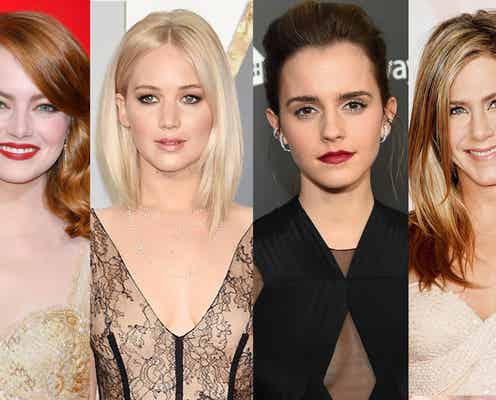 2017年に世界で最も稼いだ女優を発表 1位の女優は28億円 エマ・ワトソンは最年少ランクイン<TOP10>