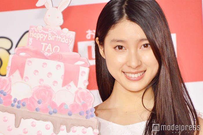 アイスクリームのイベント後取材に応じた土屋太鳳(C)モデルプレス