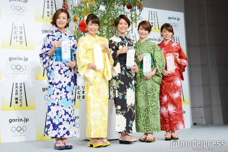 画像2 33 各局美人女子アナ 華やか浴衣姿で集結 リオ五輪に向け 短冊 で願う モデルプレス 画像2 33 各局美人女子アナ 華やか浴衣姿で集結 リオ五輪に向け 短冊 で願う モデルプレス