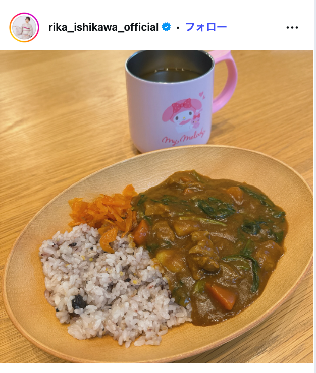 石川梨華Instagramより