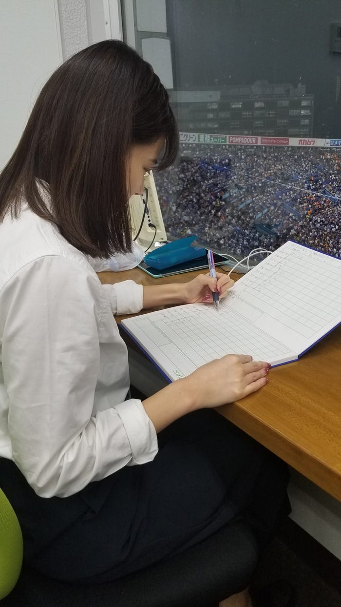 試合取材(提供写真)
