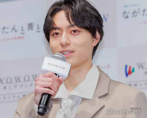 HiHi Jets作間龍斗、観客と会場入りするも気づかれず?“心が楽になった”出来事も明かす<ながたんと青と>