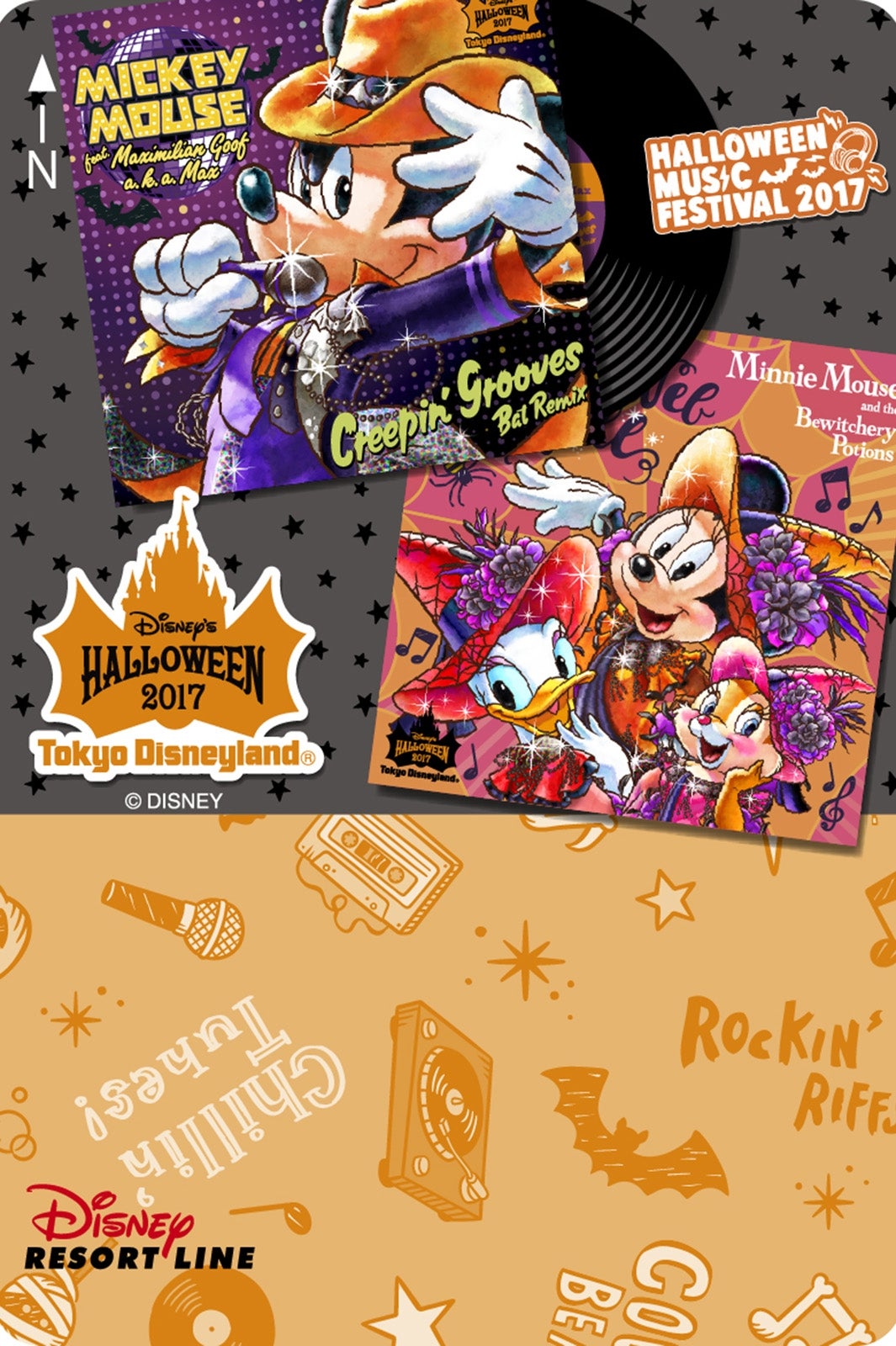 フリーきっぷ （C）Disney