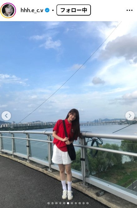 HONG EUNCHAE（ホン・ウンチェ）Instagramより