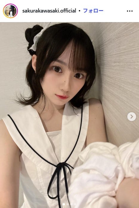 川崎桜Instagramより