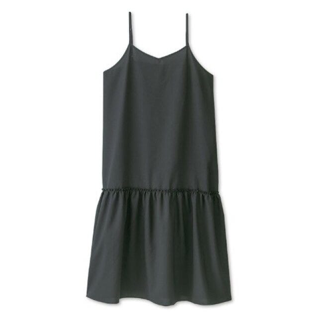 しまむら　体型カバーコーデ　細見え　キャミソールワンピース　KOMACHI