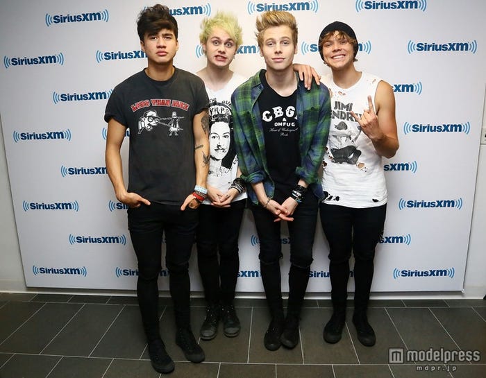5SOS(左から)カラム、マイケル、ルーク、アシュトン/photo:Getty Images