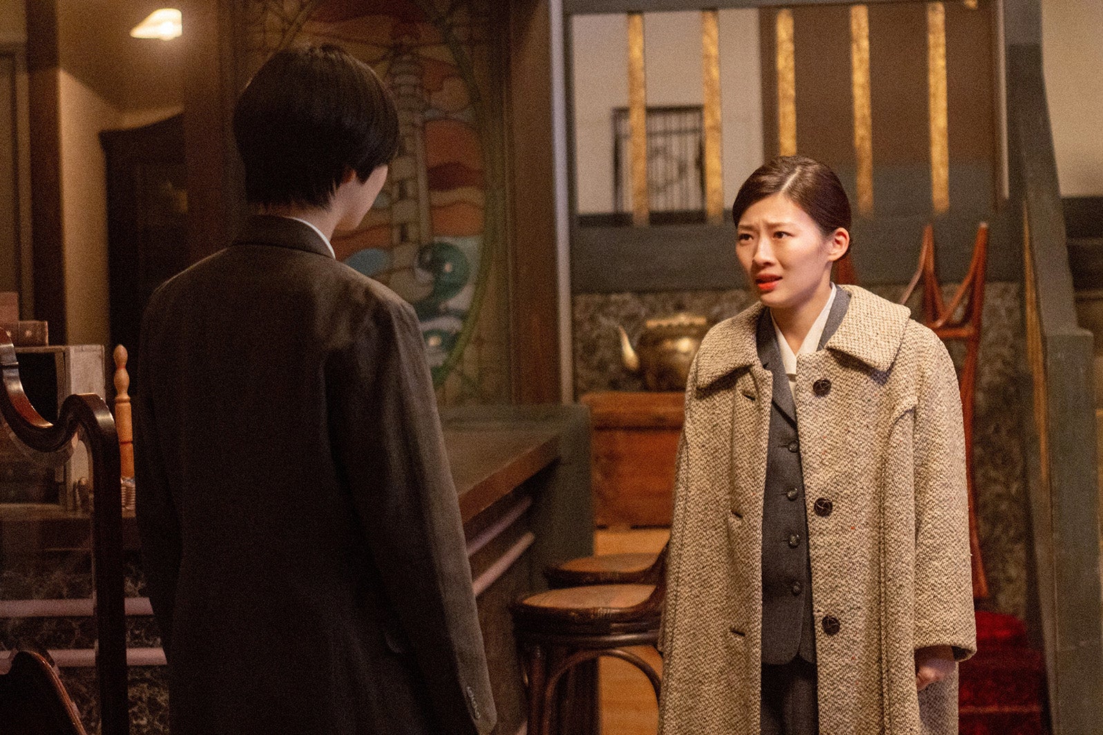 土居志央梨、伊藤沙莉（C）NHK