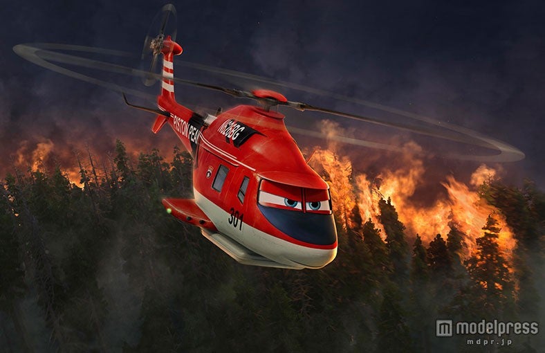 救助用ヘリコプターのブレード（C）2014 Disney Enterprises、Inc．All Rights Reserved．