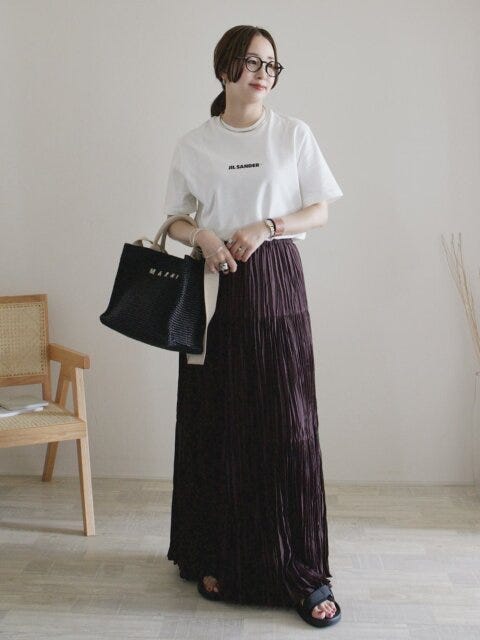 Tシャツ スカート コーデ Tシャツとスカートのコーデ5