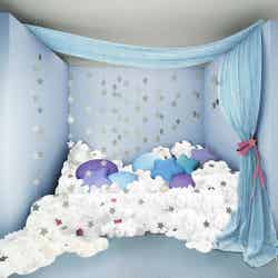 雲のベッドブース (提供画像)