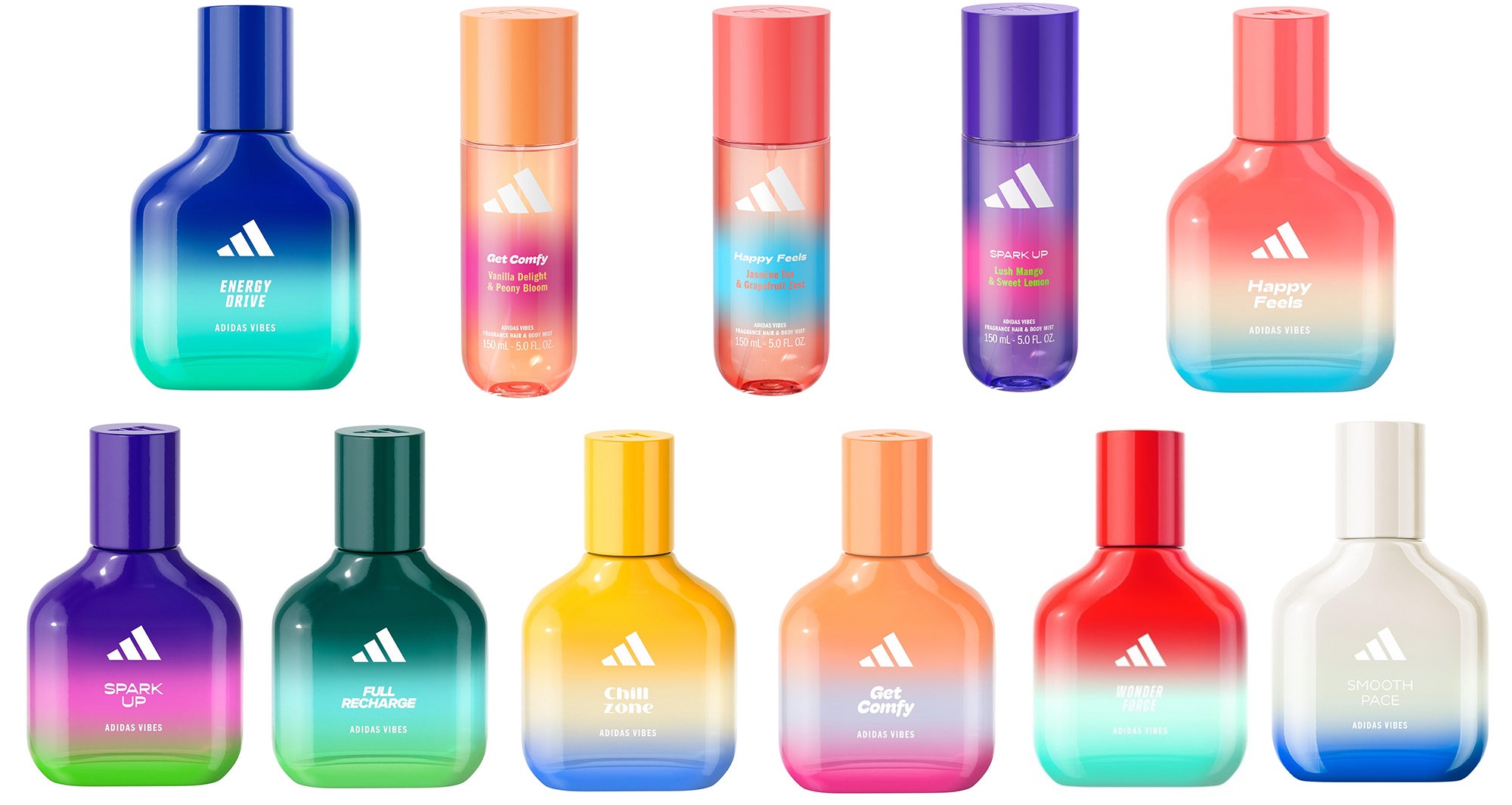 アディダスのフレグランス「adidas Vibes」人気の香りは？アットコスメに限定登場でプレゼントも