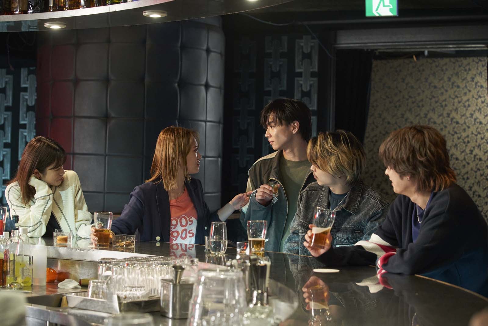 美山加恋、工藤遥、佐藤大樹、松岡広大、曽田陵介「around1／4（アラウンドクォーター）」第3話より（C）ABCテレビ・テレビ朝日