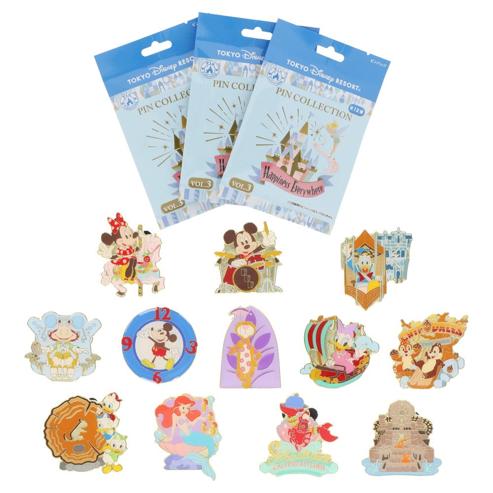 ピンバッジ¥1,300（C）Disney