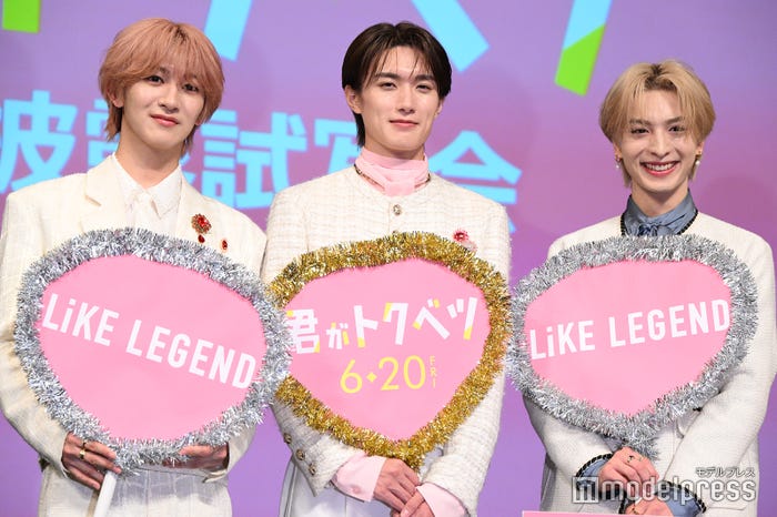 NAOYA、山中柔太朗、木村慧人(C)モデルプレス